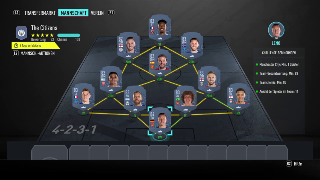 FIFA 20 | DAVID SILVA [PREMIUM] | THE CITIZENS | SOLUTION | SBC