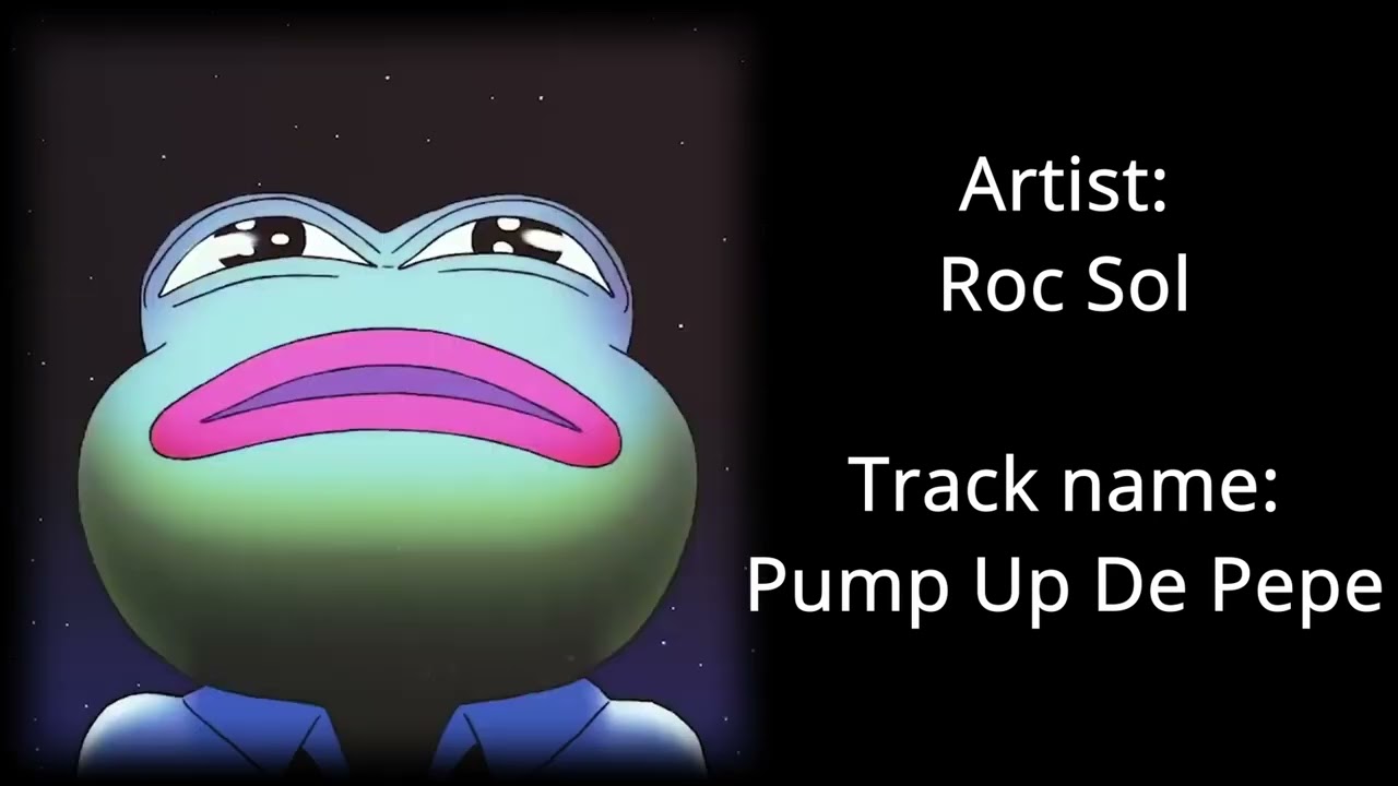 Roc Sol - Pump Up De Pepe | $Pepe Music