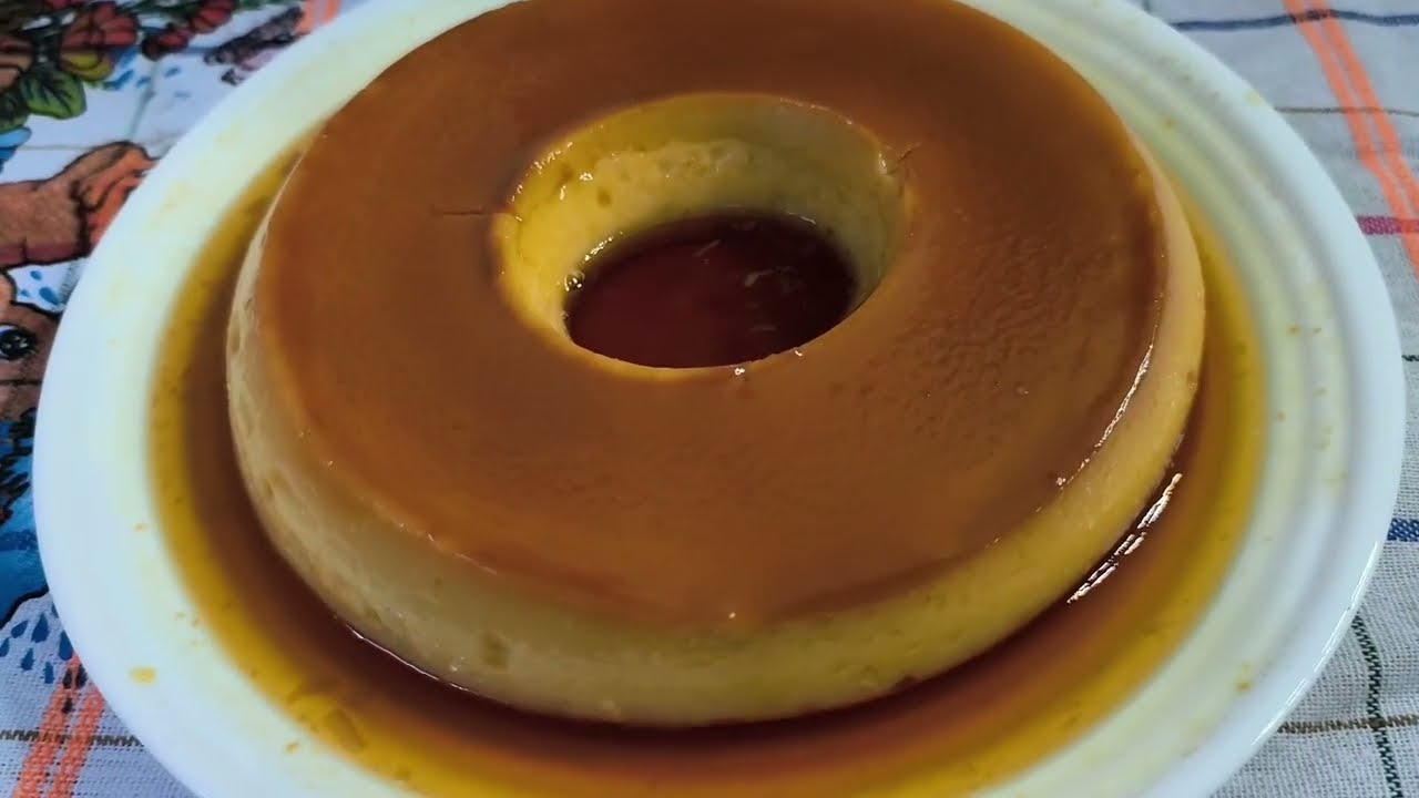 O melhor Pudim com 2 ingredientes 
