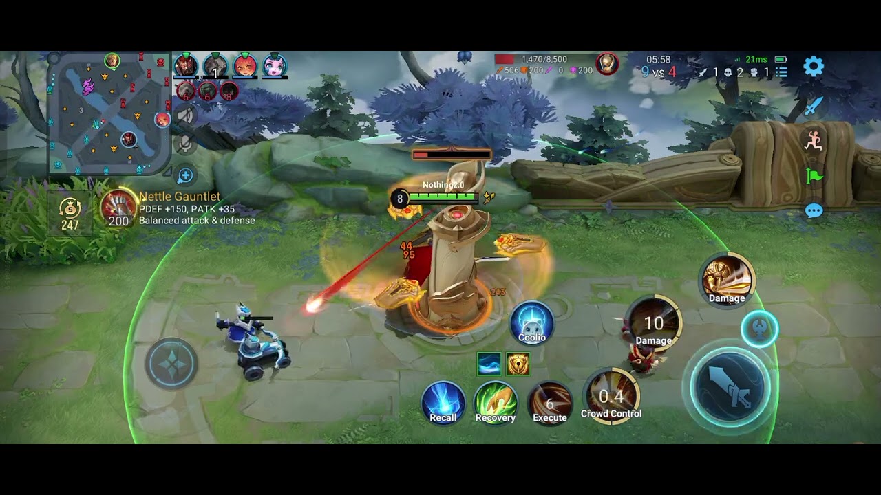 Playing Honor of Kings With No Skills 😅