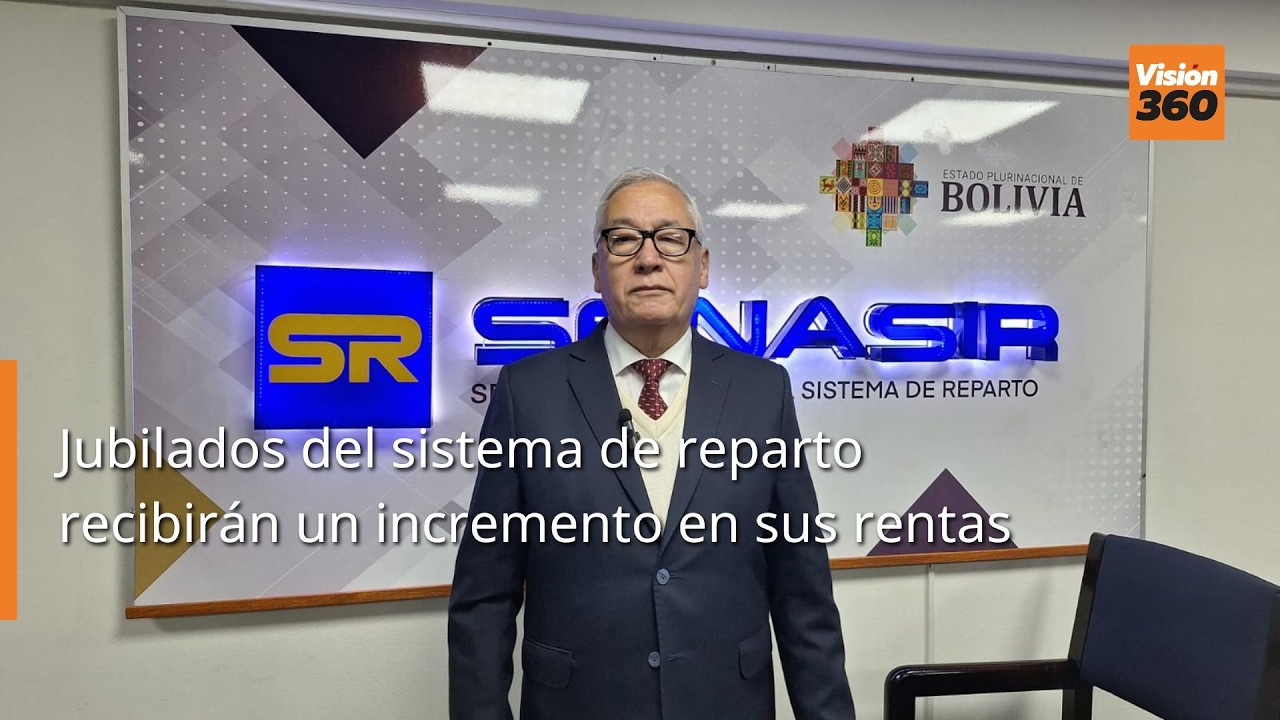 Jubilados del sistema de reparto recibirán un incremento en sus rentas