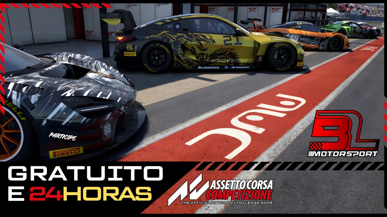 🏁 Campo de Treino ACC  🚥 100% Supervisionado e Gratuito!  ⏱ DIA DE SORTEIO #simracing #simulador