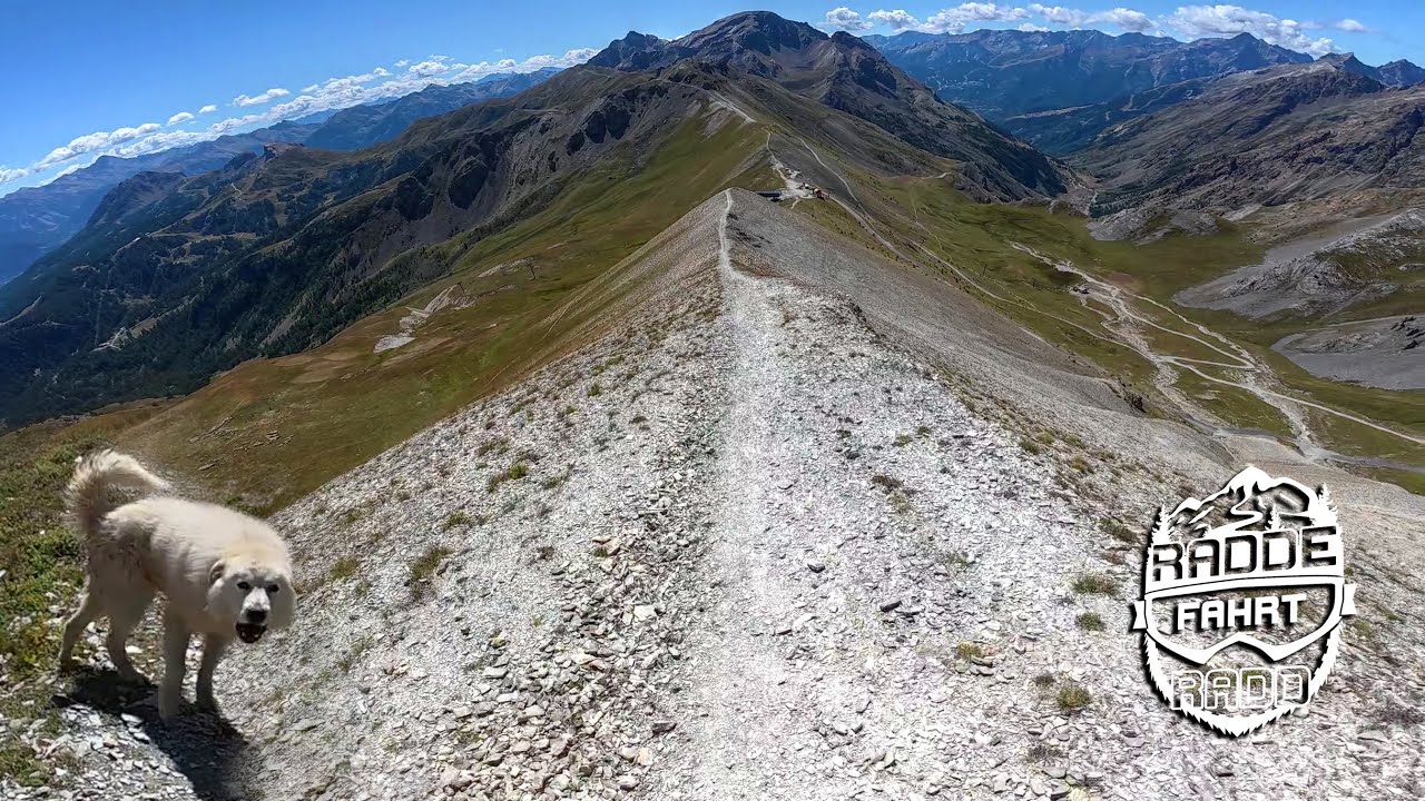 Alpintour mitm Ebike | Reverse Seat Switch Test und ein Herdenschutzhund | Serre Chevalier