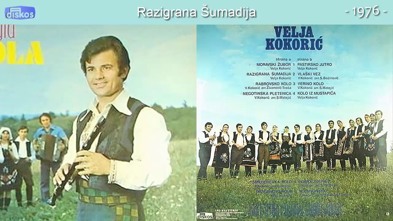 Velja Kokoric - Razigrana Sumadija - (Audio 1976)