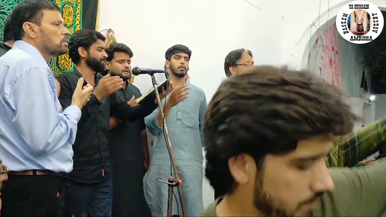 NOHA:🚩🏴 MINHAL MAI KYU KAR NA ROU ABID YE TADAP KAR KAHTE THE || AJUMANE BANIHASHIM 25 MUHARAM SADDO