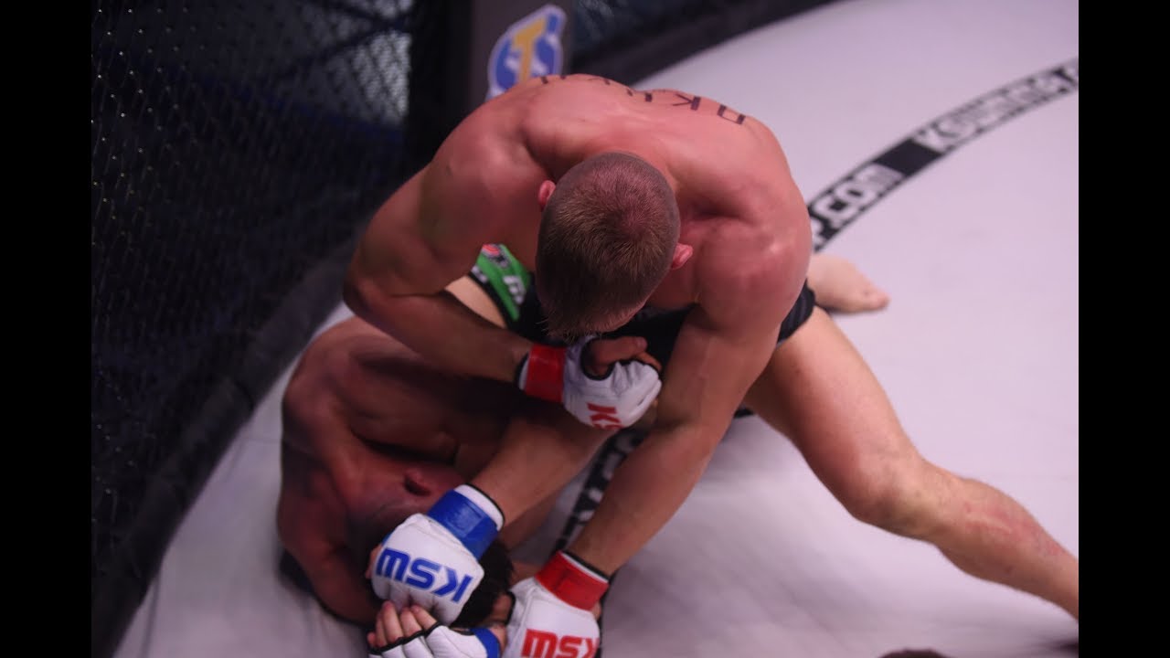 KSW 48: CEZARY KĘSIK BRUTALNYMI ŁOKCIAMI UBIJA JAKUBA KAMIENIARZA!