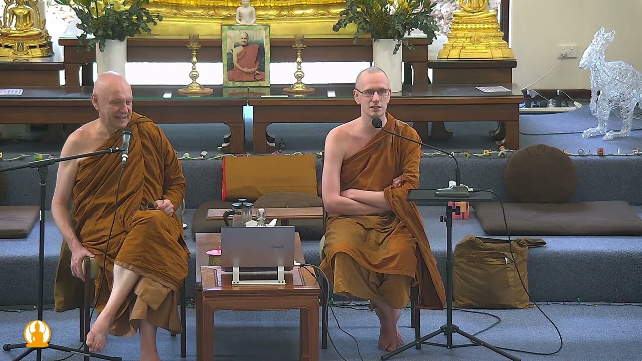 Sammāsamādhi (right stillness) Workshop III - Part 6 | Ajahn Brahmali and Ven Sunyo | 10 Dec 2022