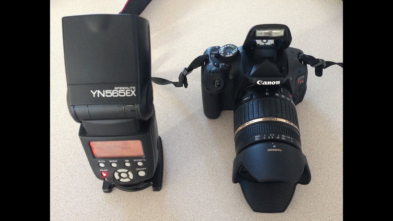 YN-565ex (yongnuo) vs Canon T3i Built-in Flash