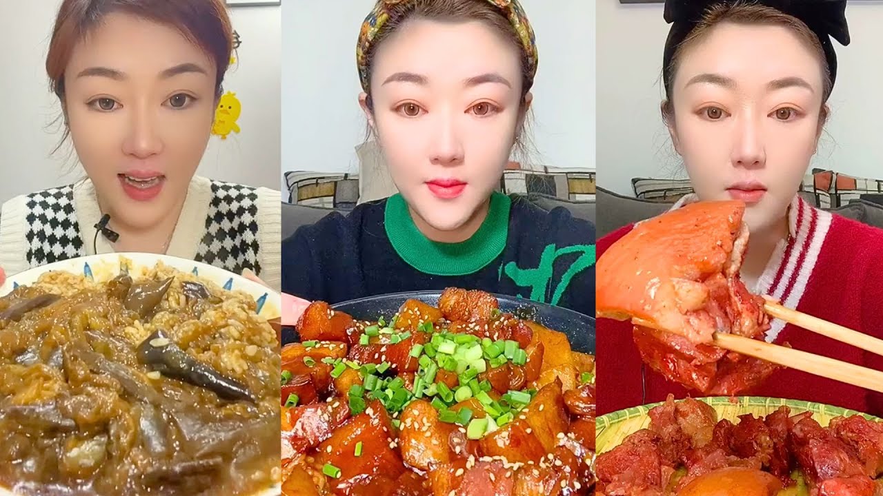 Extreme Chinese Mukbang &ndash; Insane Textures & Giant Bites #50