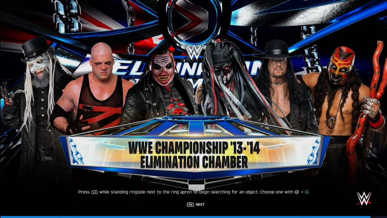 Undertaker Vs Kane Vs Fiend Vs Uncle Howdy Vs Demon Balor Vs Boogeyman -WWE Tittle Horror Chamber