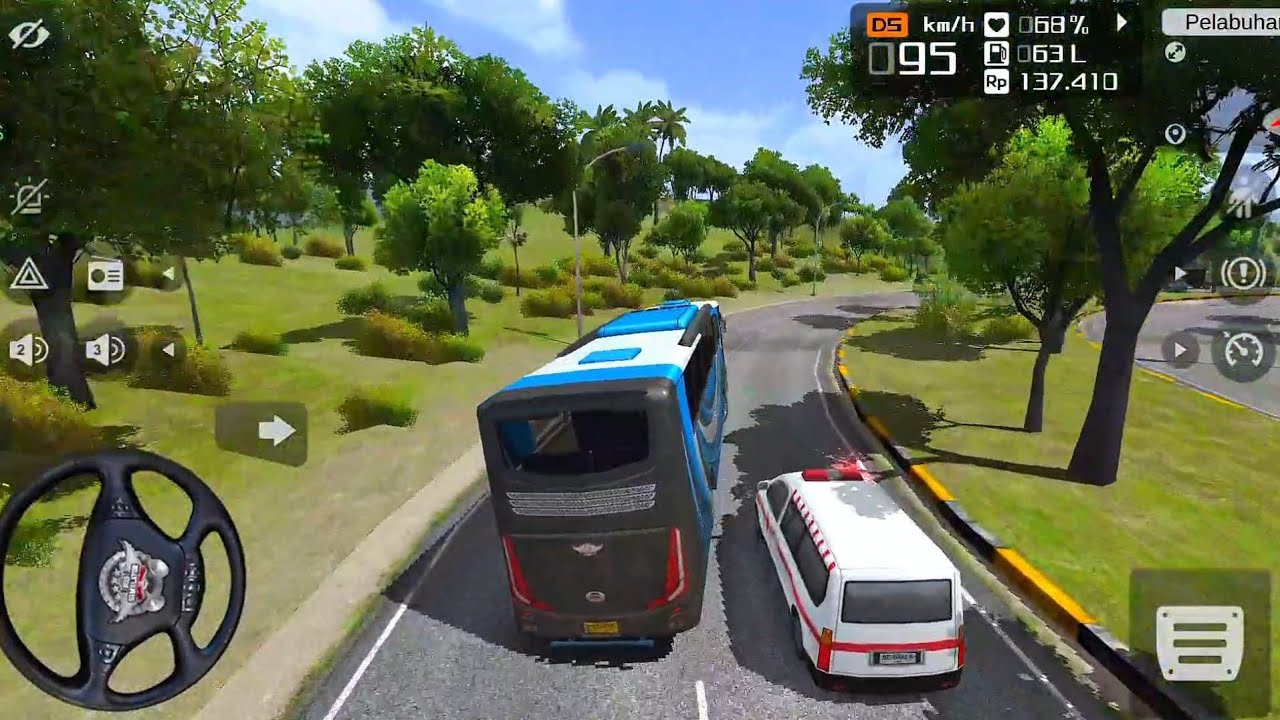 Highway Speed Test 🚍Fastest Route! / Bus Simulator indonesia 🇮🇩 - BusBro Gamer 🎮