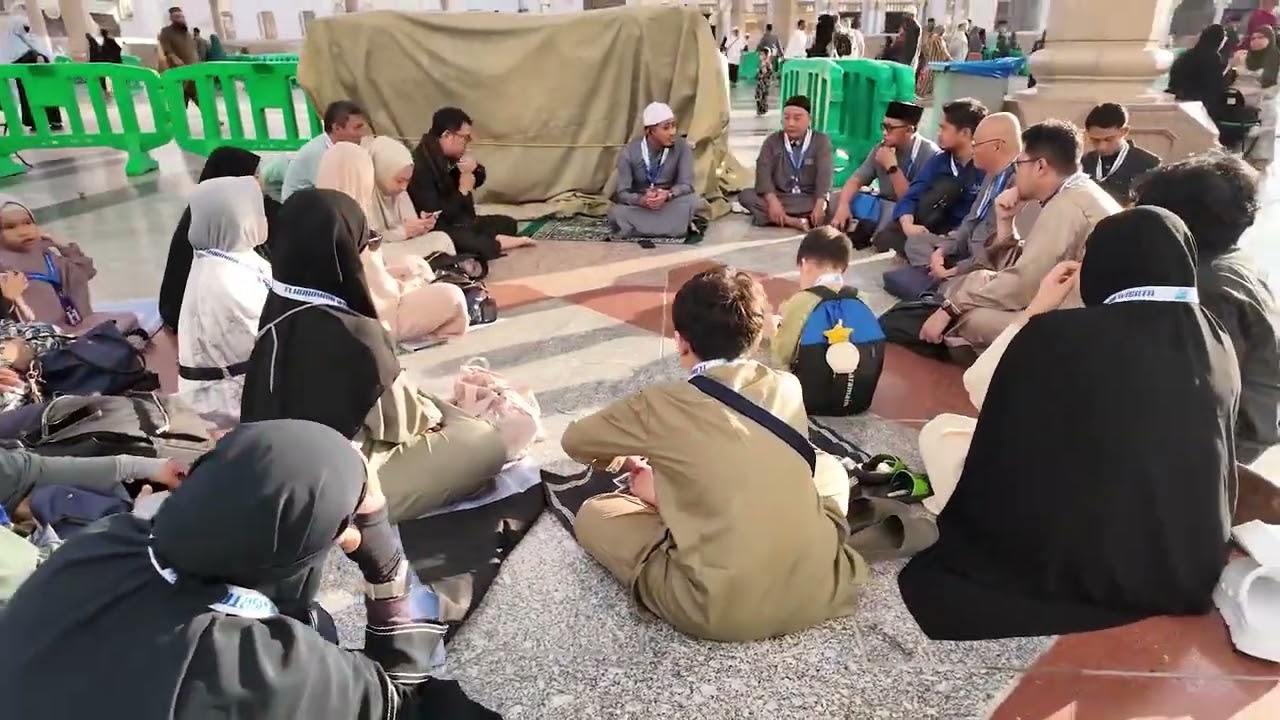 Dokumentasi kegiatan umroh 7 Desember 2025 silver bus 1 bersama elharamain wisata 