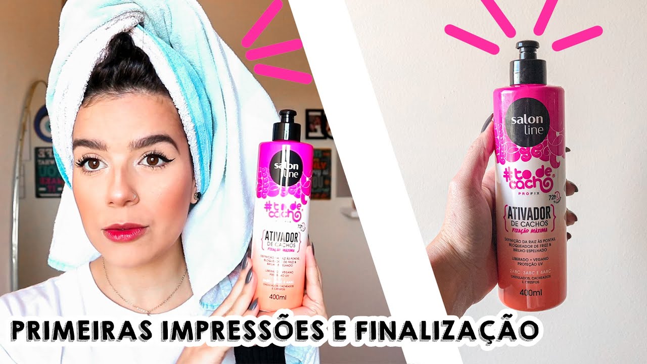 FINALIZANDO COM PROFIX ATIVADOR DE CACHOS SALON LINE