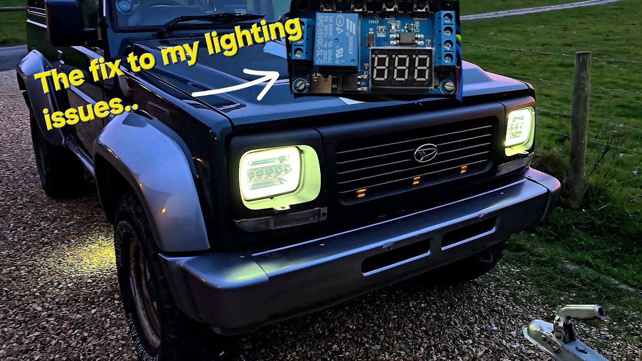 Installing this with a 3d print enclosure solves the fourtrak lighting..
