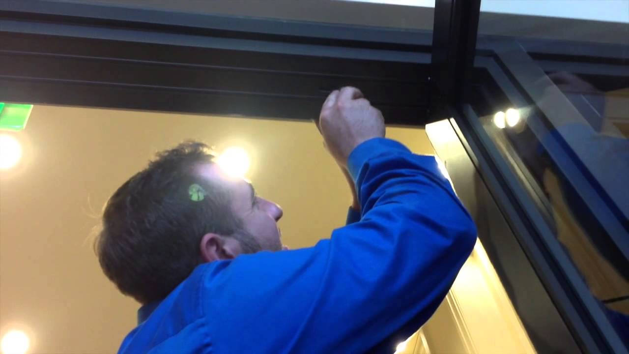 How to adjust a Center Hung Door