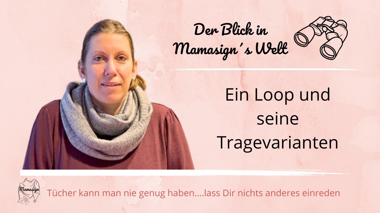 Mit Loops durch das ganze Jahr ... ich zeige Dir wie du ihn binden kannst