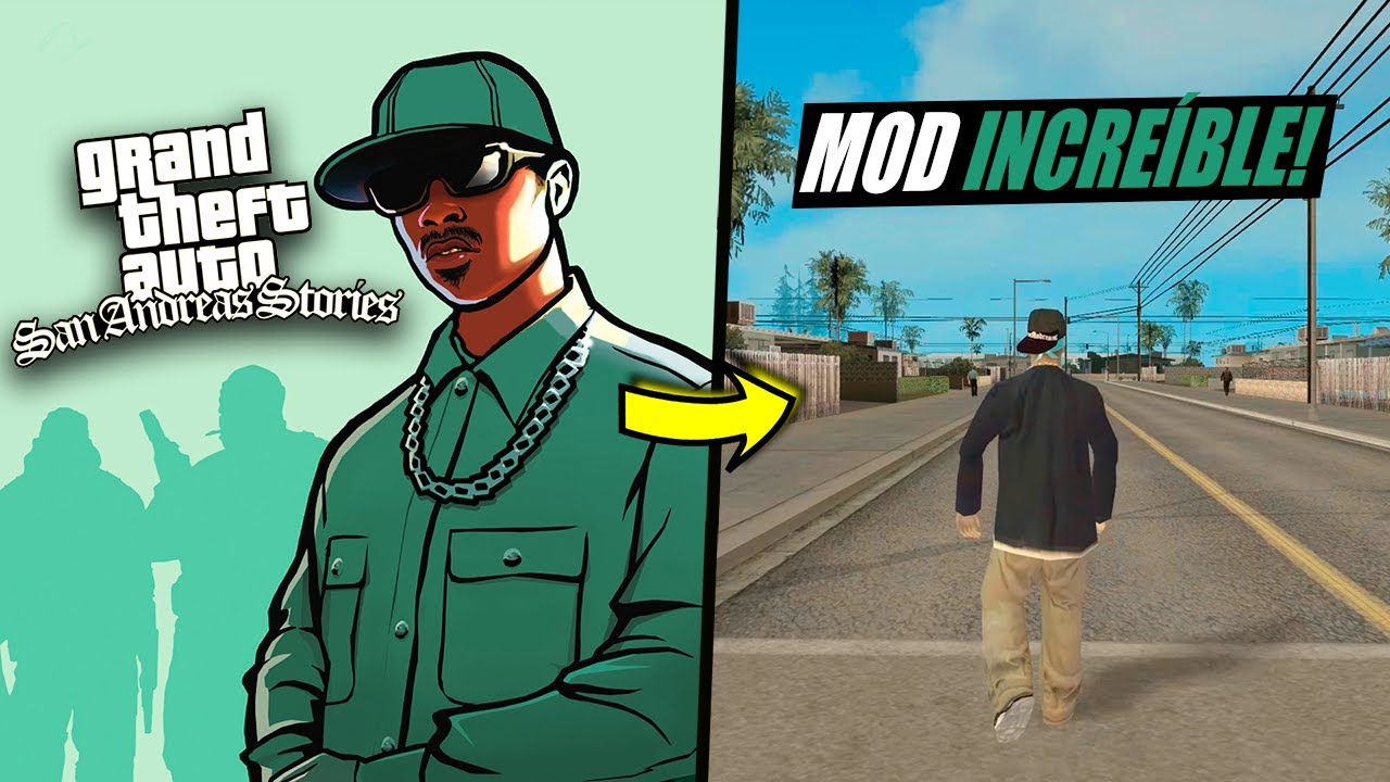 Este es el MEJOR Mod de HISTORIA para GTA San Andreas ! - GTA Strong Waves 🌊