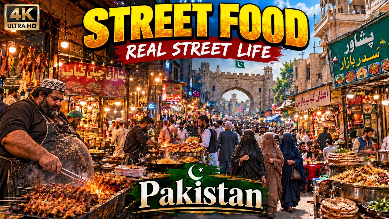 Tourists Won't Believe This Is Pakistan! 🇵🇰 | Peshawar Street Walk And Food Tour 4K