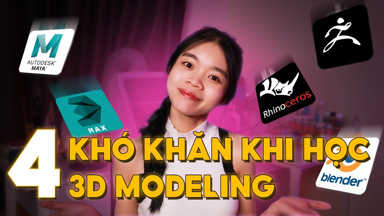 4 Kh&oacute; Khăn Cho Những Bạn Mới Bắt Đầu Học 3D - Tự Học 3D Online