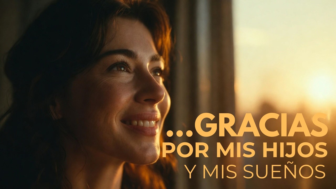 Gracias por mis hijos y mis sueños | Canción para mujeres de fe