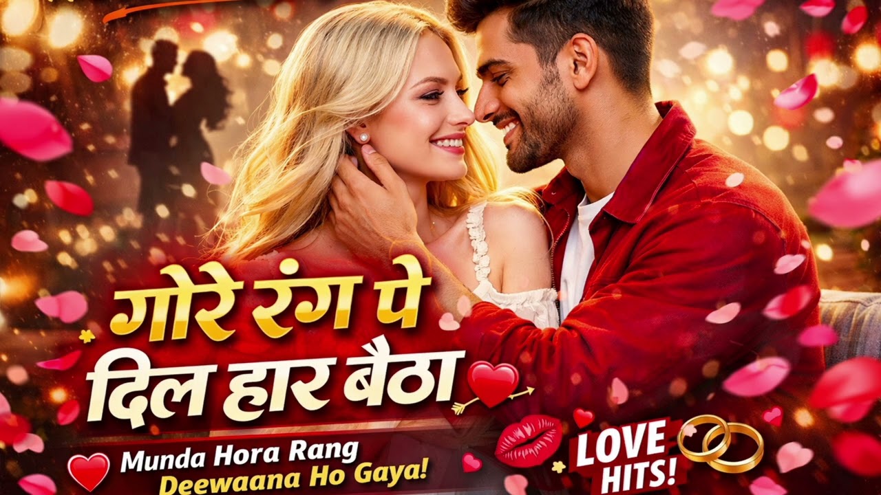गोरे रंग पे दिल हार बैठा 💖 | New Romantic Hindi Punjabi Song 2026 | Love Hits 