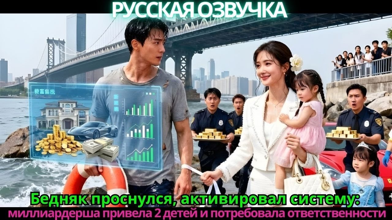 Бедняк проснулся, активировал систему: миллиардерша привела 2 детей и потребовала ответственности