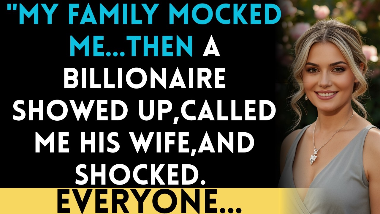 “My Family MockedMe—Then My Billionaire Husband Arrived”...