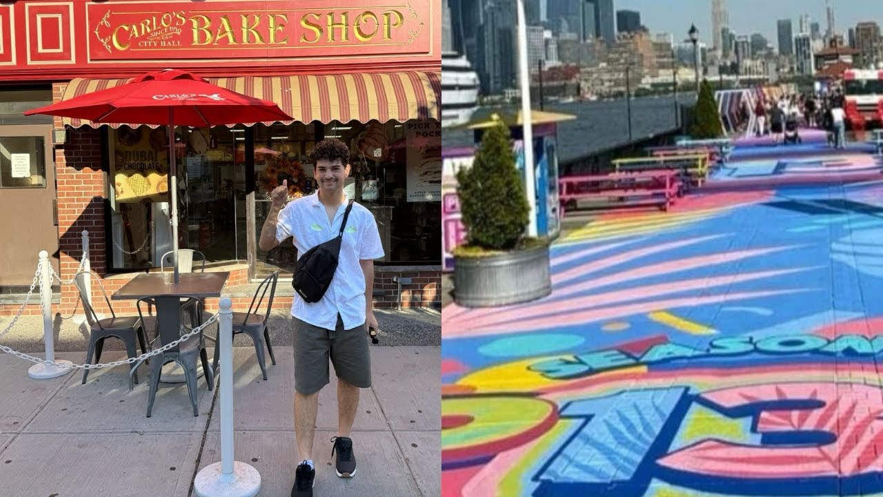 Across America 2025 Vlogs 🇺🇲 [Day 2] - Pier 13 & Cake Boss Bakery