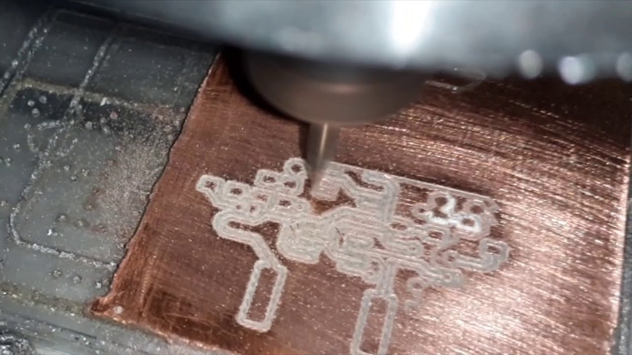 prototipo de PCB y fabricaci&oacute;n con CNC | El Inge Figue