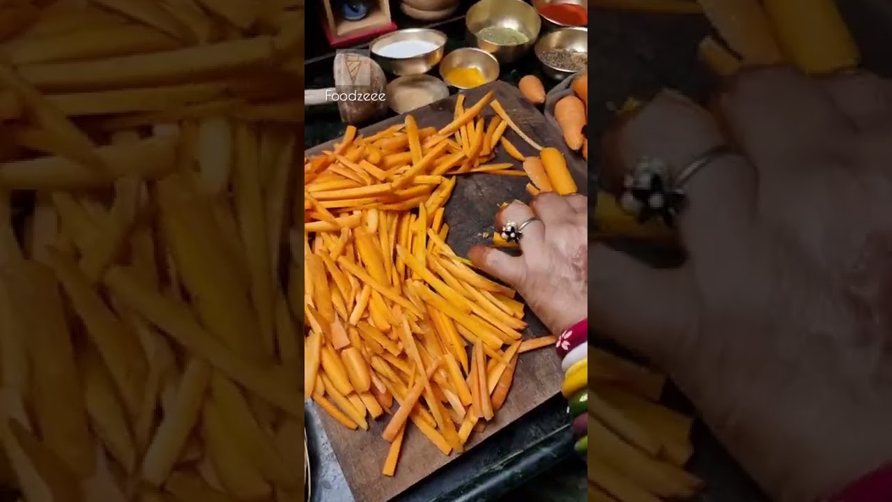 Carrot pickle | Gajar ka achar #foodzeee
