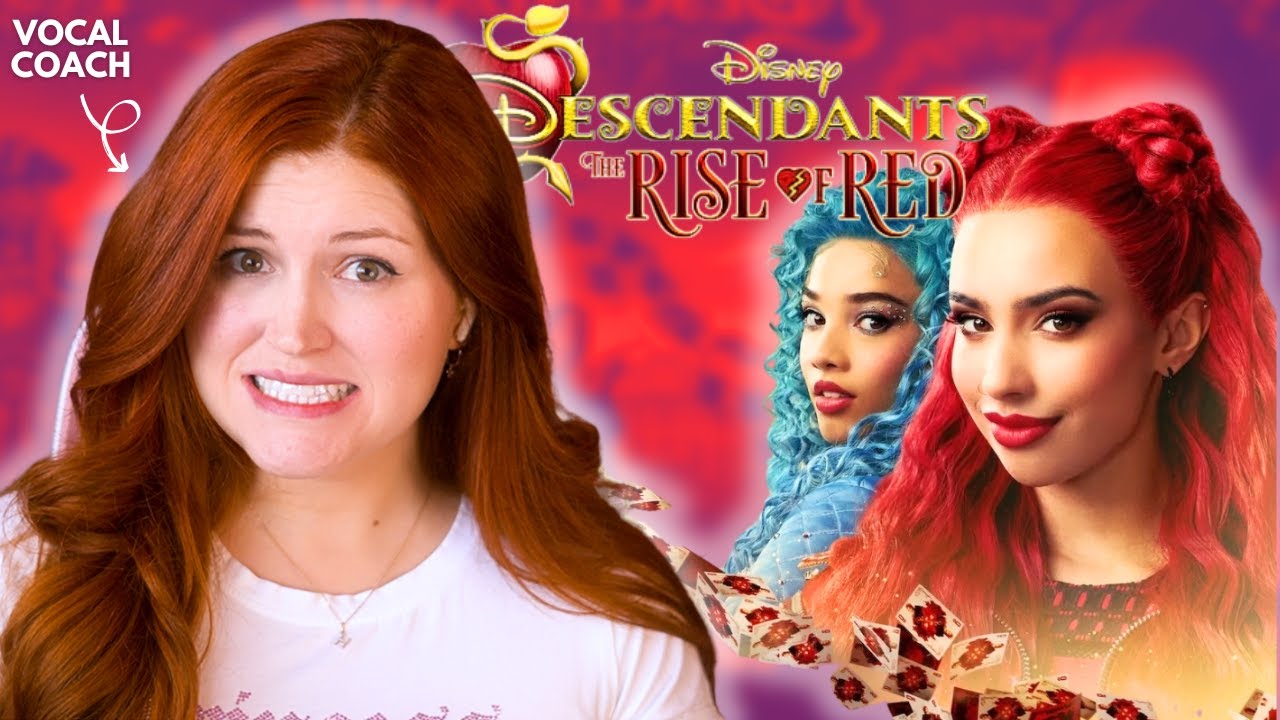 Реакция преподавателя вокала | DESCENDANTS: THE RISE OF RED
