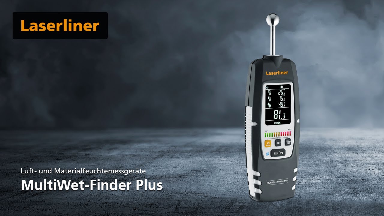 Luft- und Materialfeuchtemessgeräte - Innovation - MultiWet-Finder Plus - 082.091A