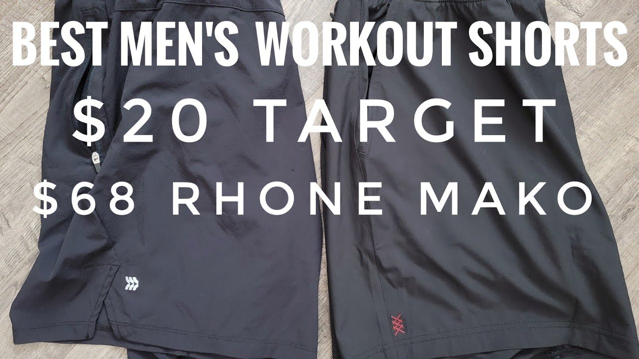 Best Mens Lululemon DUPE Workout Shorts ATHLEISURE Rhone Mako vs Target All in Motion