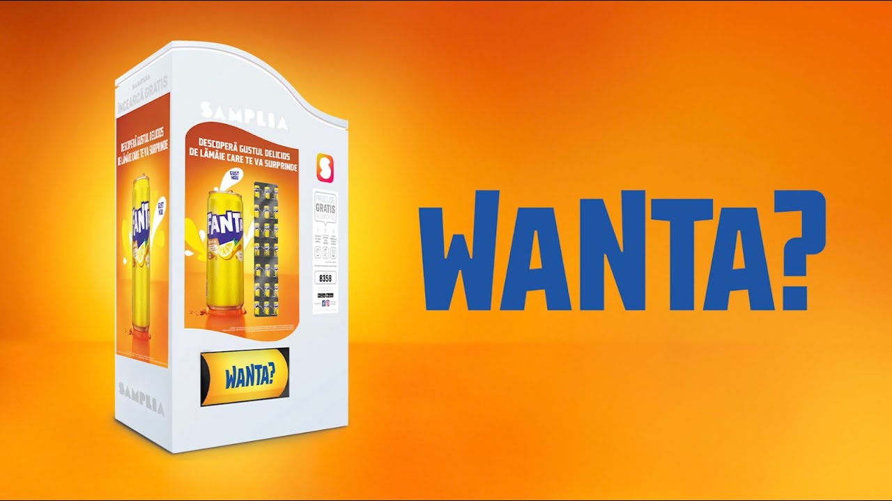 Campania de sampling prin Samplia pentru Fanta.
