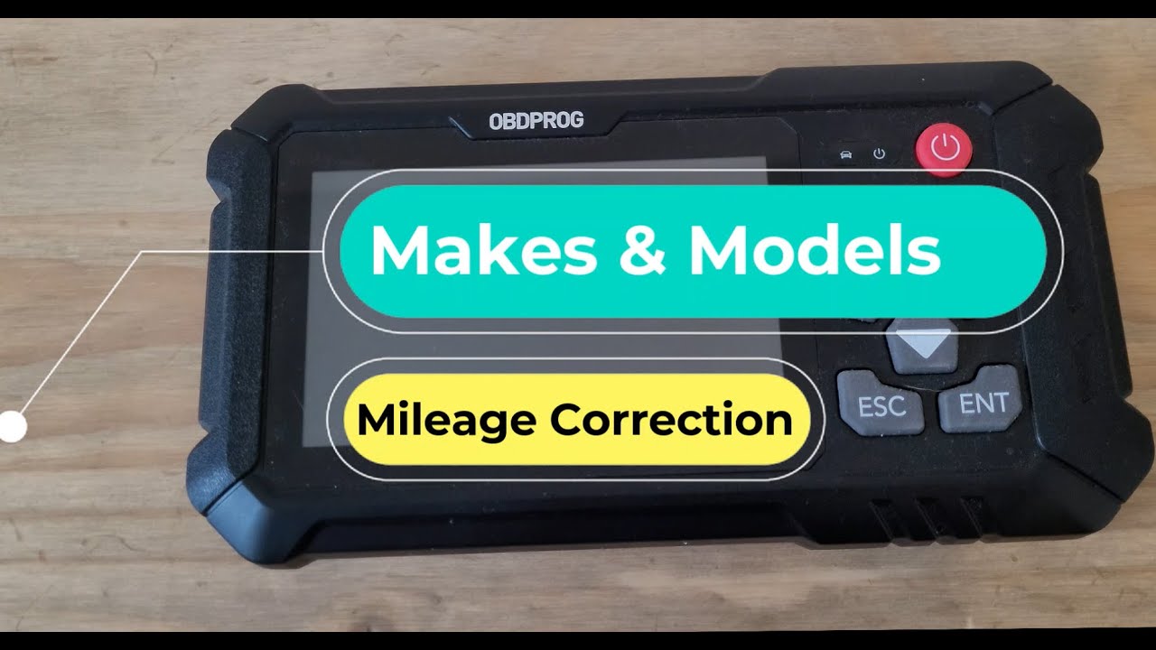 MAKES & MODELS OBDPROG DOCTOR M500 MILEAGE CORRECTION TOOL