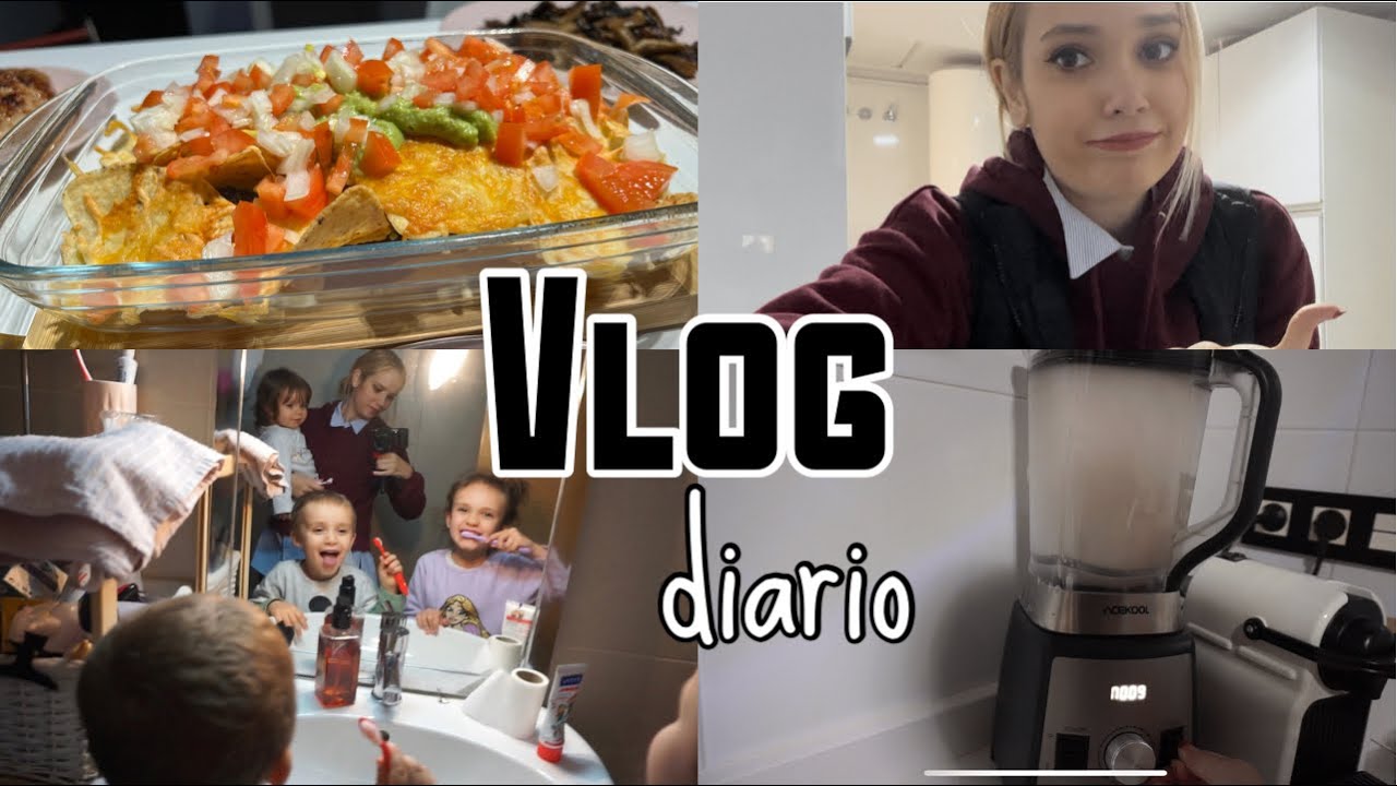 RECETA merienda para BEBÉS CON batidora ACEKOOL/ RUTINA de TARDE en CASA