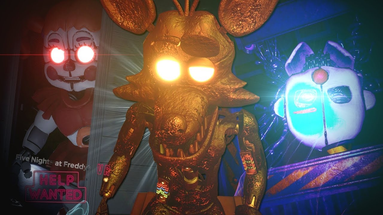 Die VERSTECKTEN ALBTRAUM-LEVEL! (FNAF VR: Help Wanted)