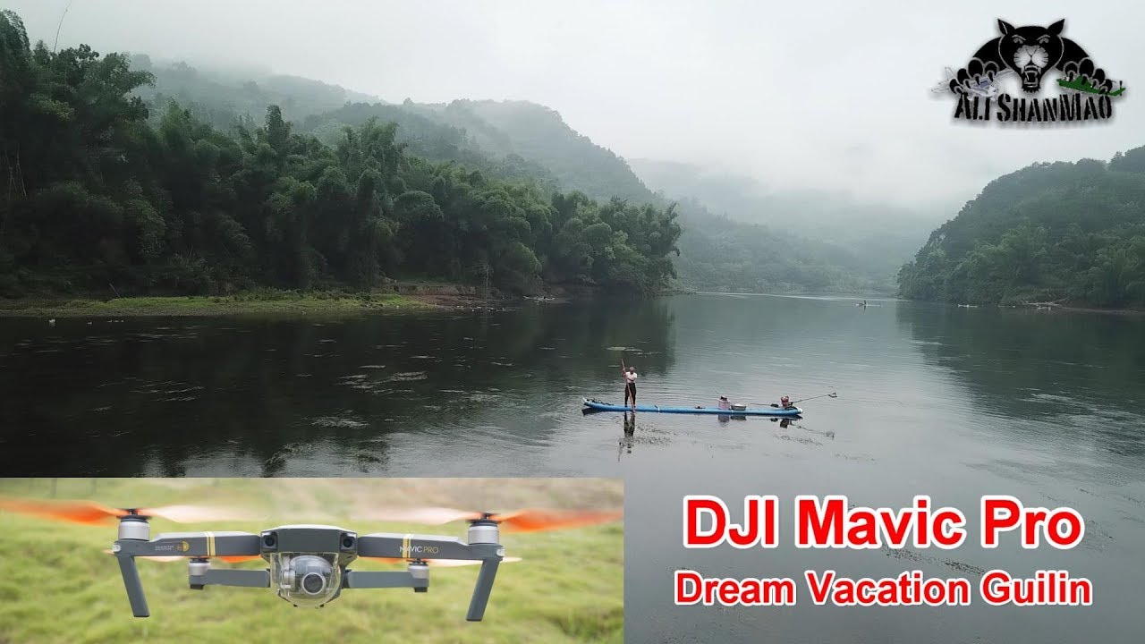 Dream Vacation DJI Mavic Pro Beautiful Aerial Filming Yangshou Guilin China