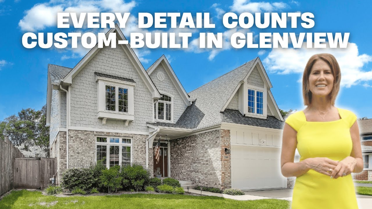 Glenview Home for Sale. 304 Fernwood Lane Listed by Top Real Estate Agent Vittoria Logli