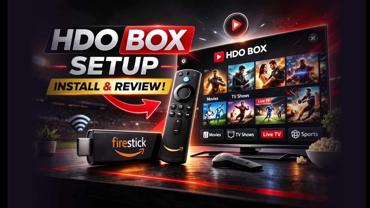 HDO Box On FireStick | Full Setup & Review!