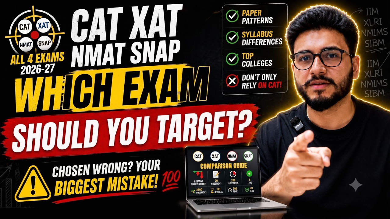 Top MBA Entrance Exams 2026-27 | CAT, XAT, NMAT & SNAP Explained | Elites Grid