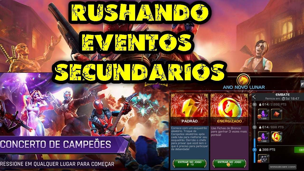 EVENTO ANO NOVO LUNAR + CONCERTO DE CAMPEÕES -  MARVEL TORNEIO DE CAMPEÕES