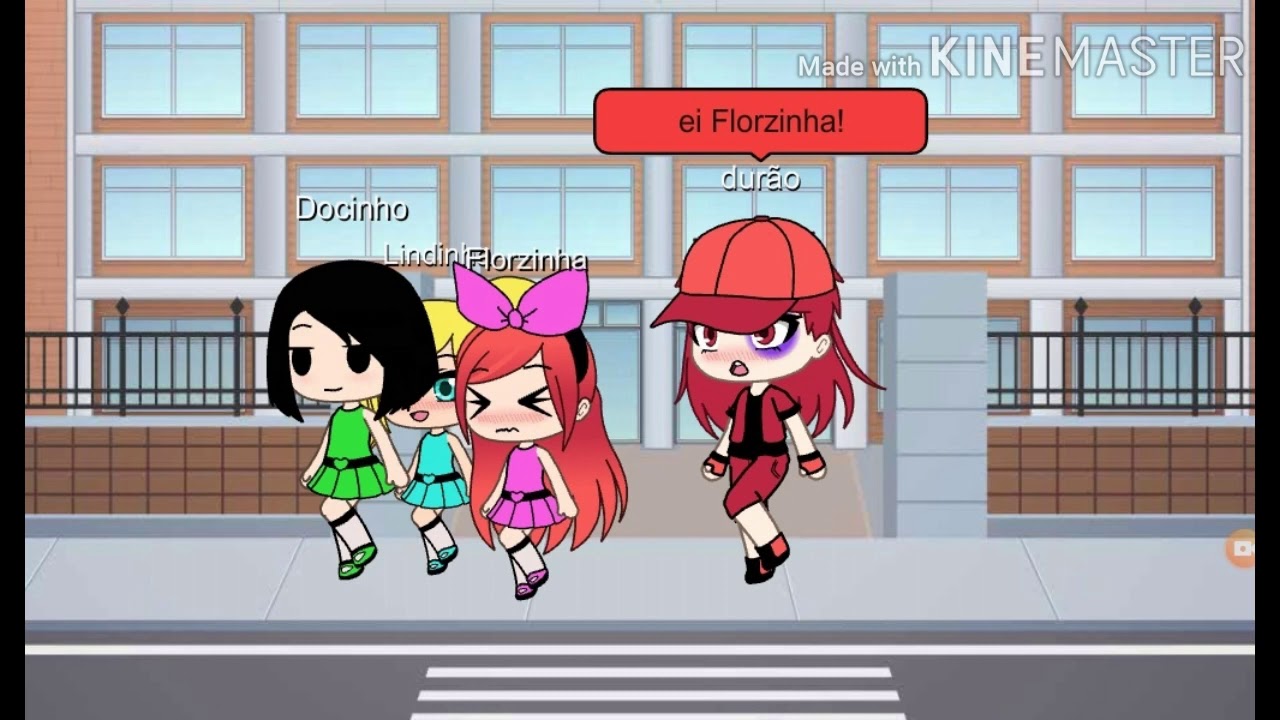 Meninas super poderosas e os meninos desordeiros gacha Life. ler a descrição.