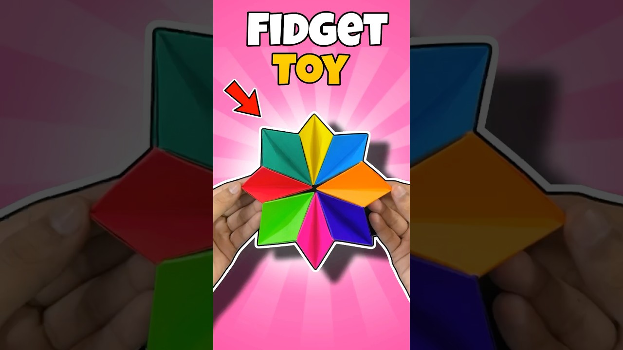 How to Make Amazing Paper Fidget Toy | Paper Craft