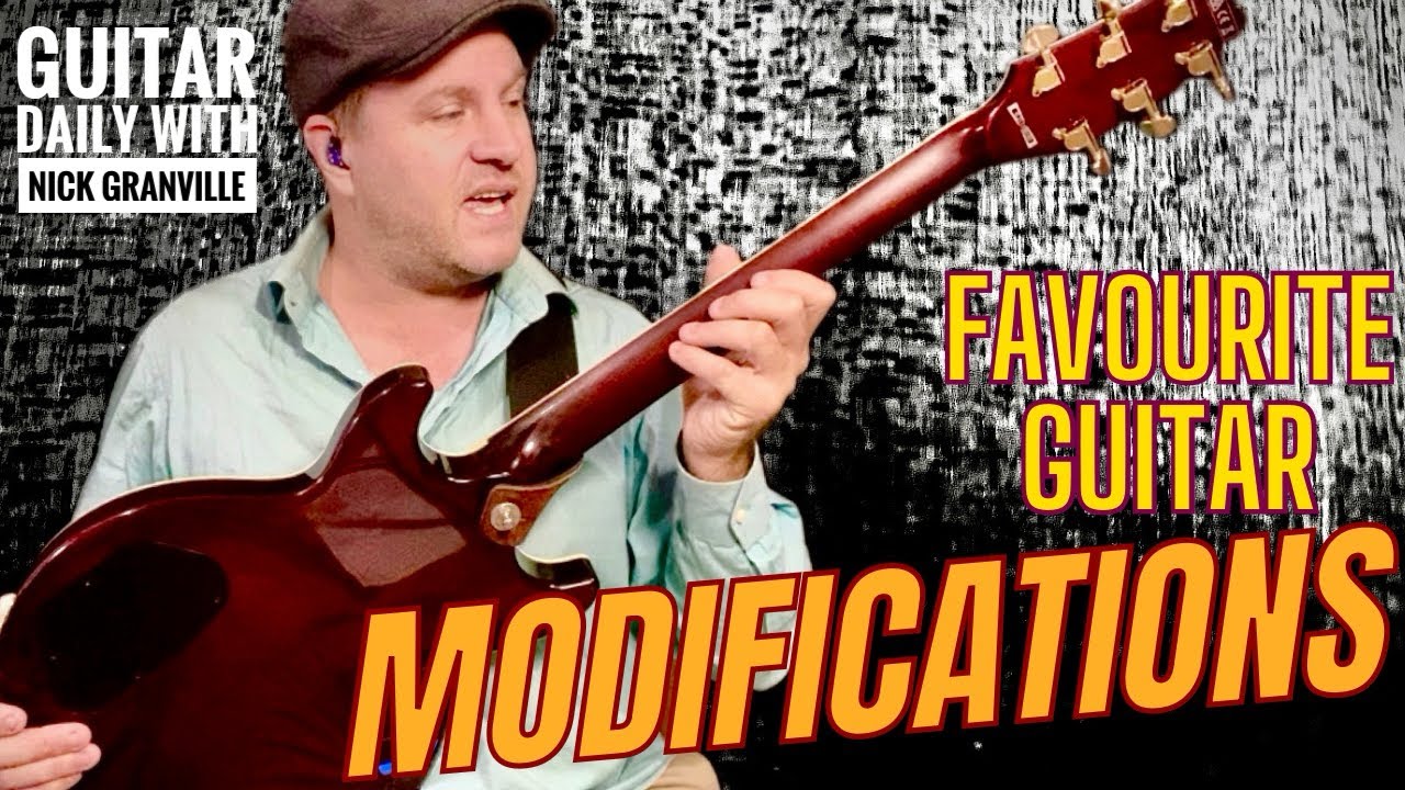 Modifications I made to my Favourite Guitar, Ibanez AR520. Guitar Daily ep 36