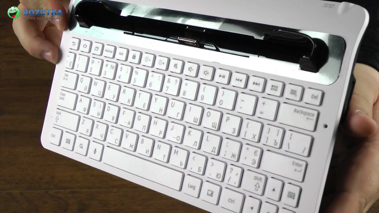 Распаковка Samsung Galaxy Tab 8.9 Keyboard Dock
