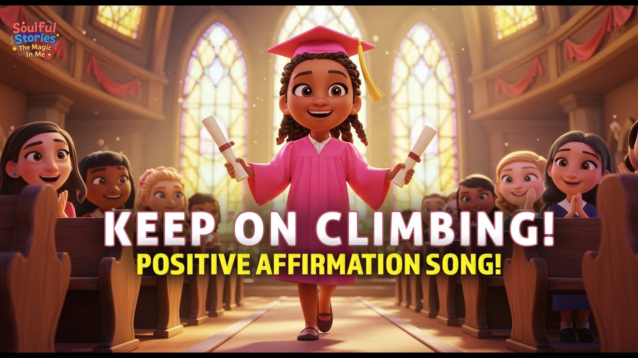 Positive Affirmations for Kids | Keep On Climbing!