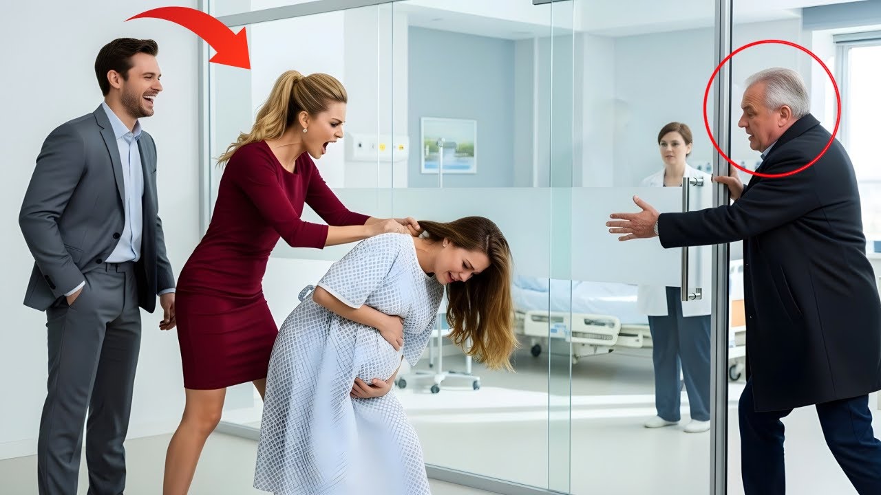 Mistress Attacks Pregnant Wife in Hospital — Billionaire Father’s Revenge Shocks the Whole City