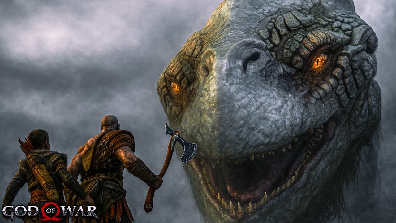 JORMUNGANDR | Epic Mythical Clash! In God Of War