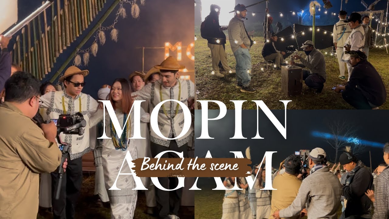 MOPIN AGAM behind the scene | Yadam Tahin | RITO RIBA | #viral #traditional #rito_riba 